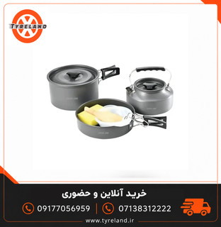 ظروف کمپینگ قابلمه و کتری قابل حمل گرین لاین مدل GN7N1COOK
